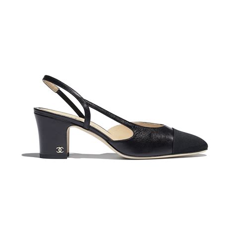 chanel slingback 41|Chanel slingback grosgrain.